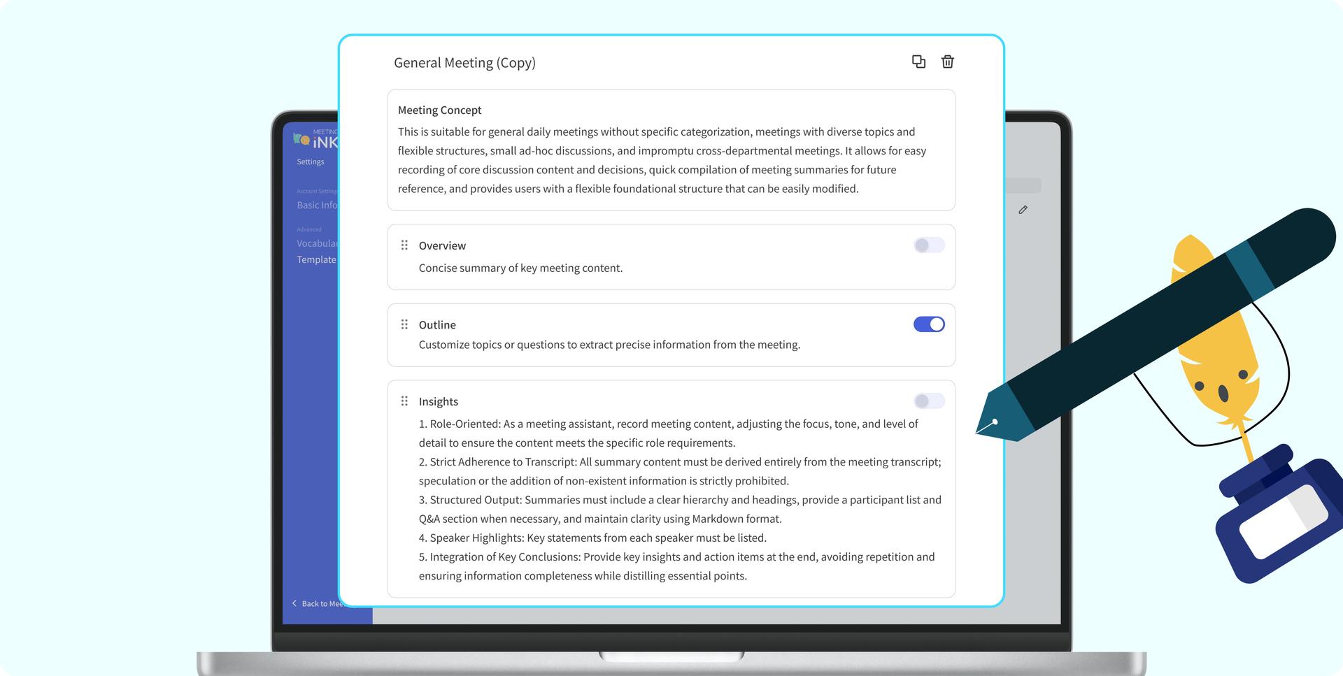 AI Summary Templates