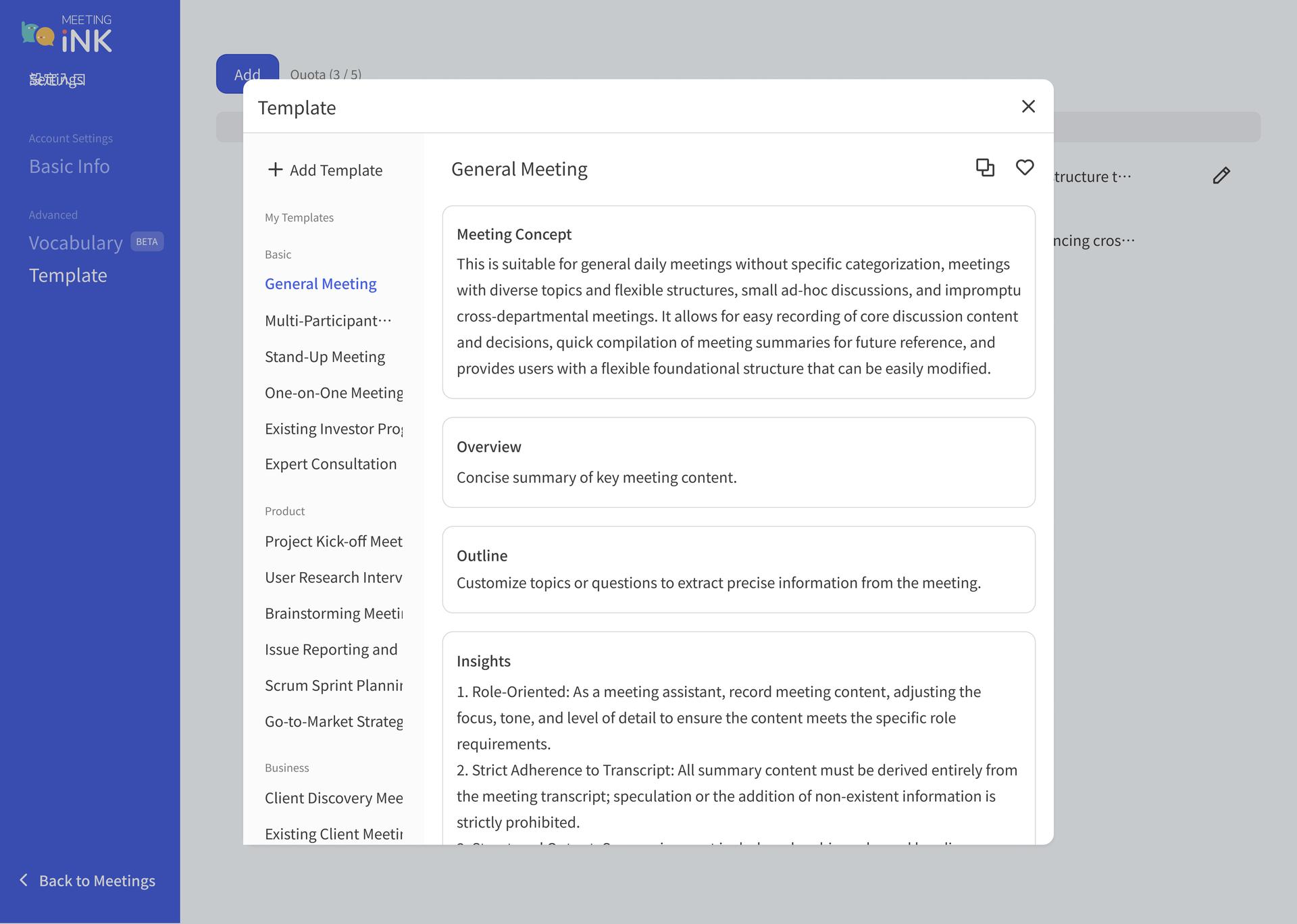 20 AI Summary Templates