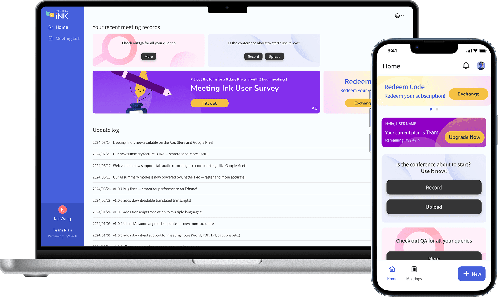 Mobile App Recording